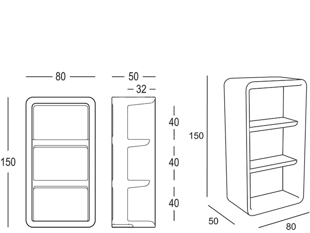 Bartolomeo Display Cabinet