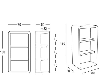 Bartolomeo Display Cabinet