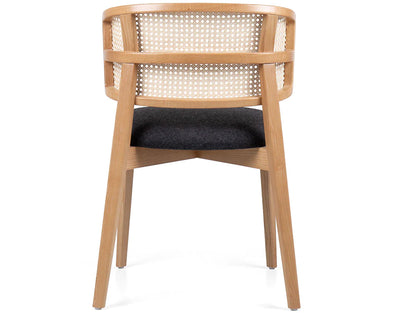 Coffee Wicker Chair