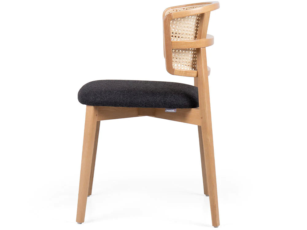 Coffee Wicker Chair