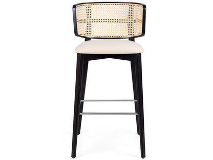 Coffee Wicker Stool