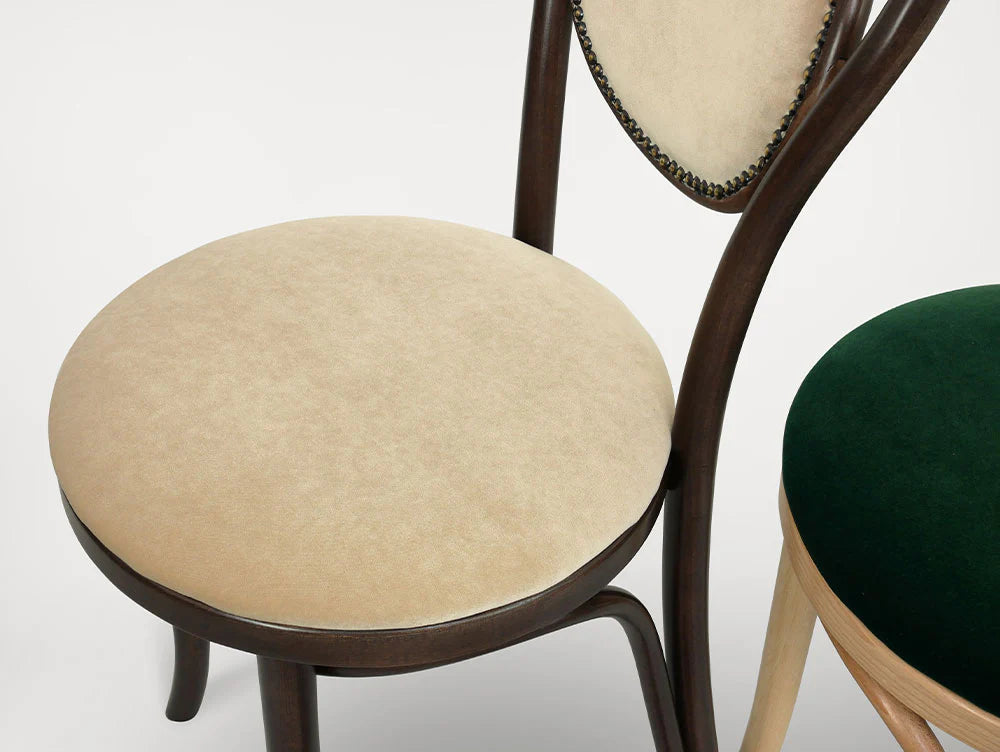 Prince Bentwood Upholstered Chair