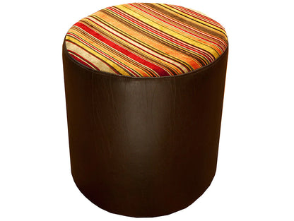 Round Upholstered Ottoman