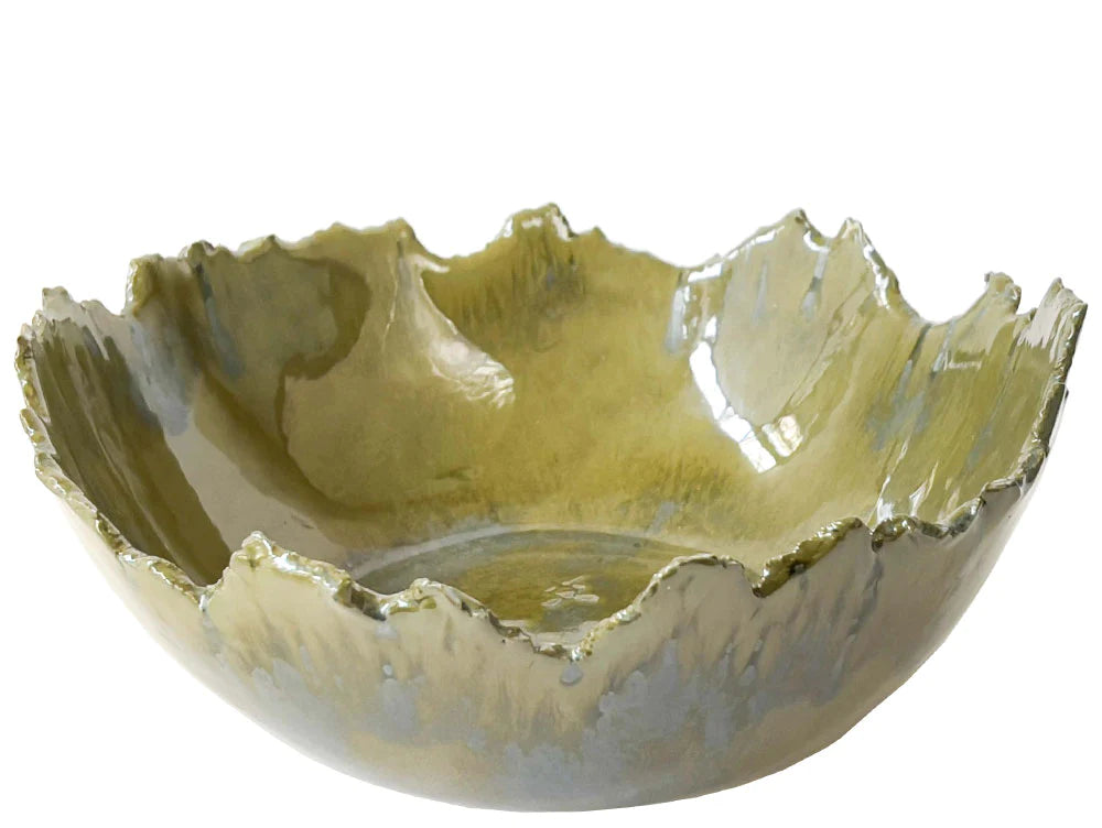 Wonky Eggshell Bowl